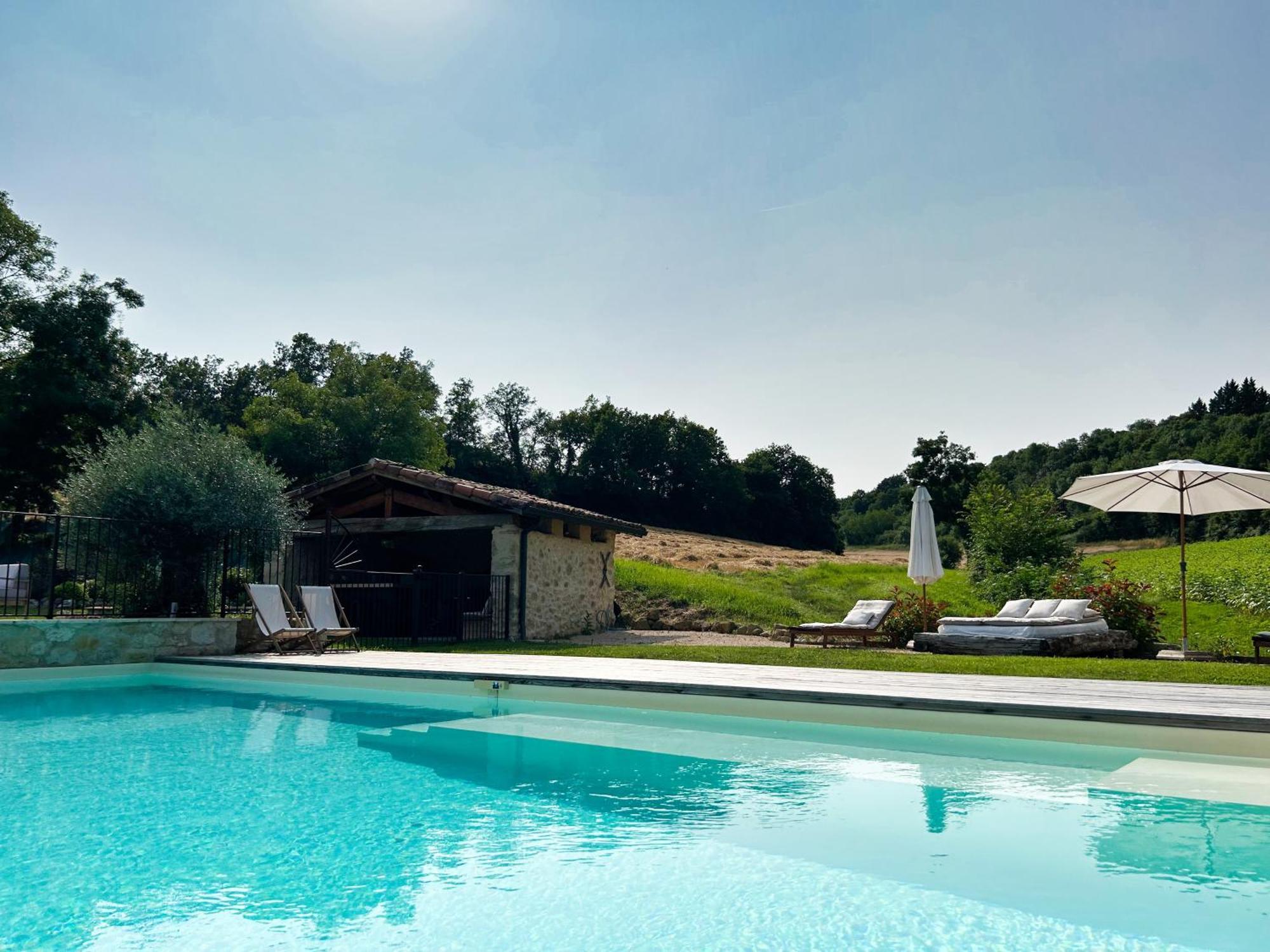 Barbarens Maison D'Hotes Castelnau-Barbarens Exteriör bild